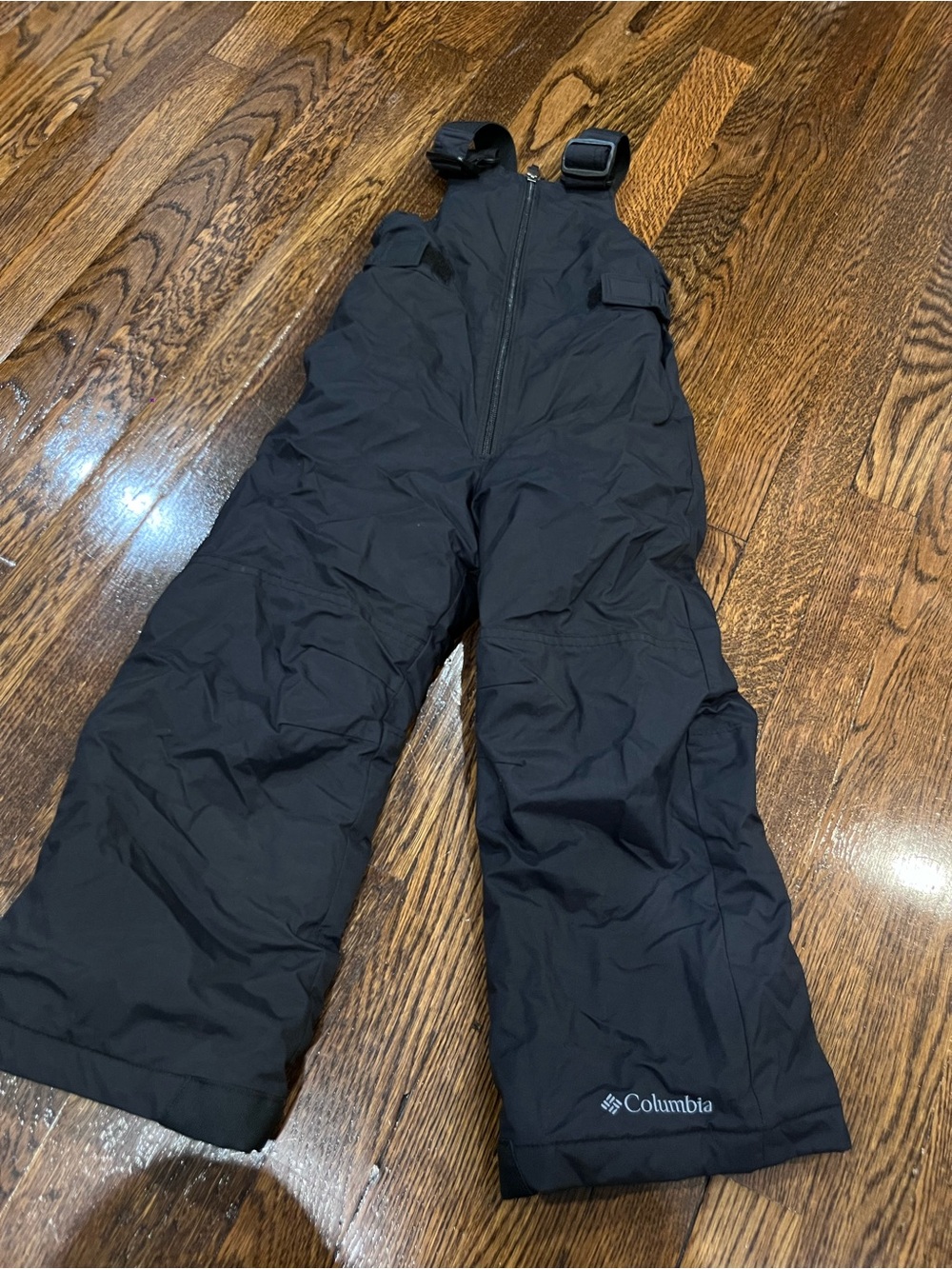 Columbia Black Kids Snow Overalls